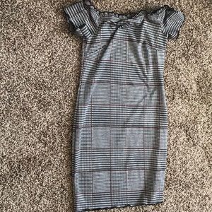 Plaid Print Professional Dress size XS